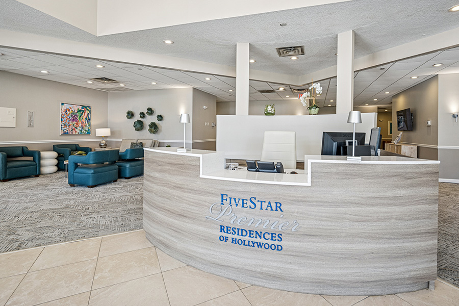 Five Star Premier Residences of Hollywood front desk