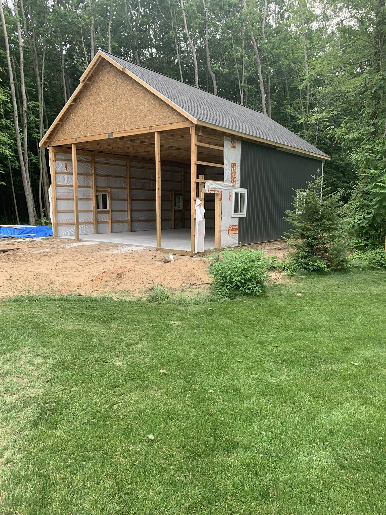 New roof build