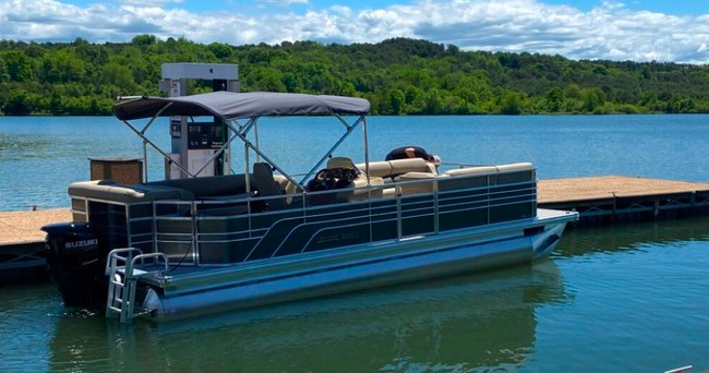 Image 8 | Pontoon Boat Rentals at Cherokee Outdoor Resort
