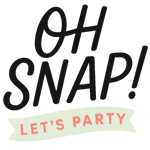 Oh Snap! Let's Party! Logo