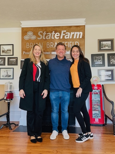 Visiting friends! Stop by Brian Brakefield's State Farm if you are in Georgia.