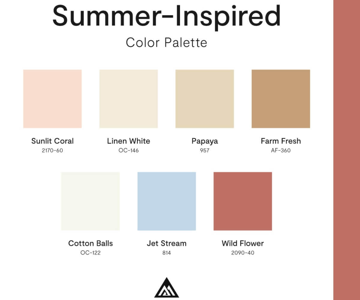 paint shades for summer
