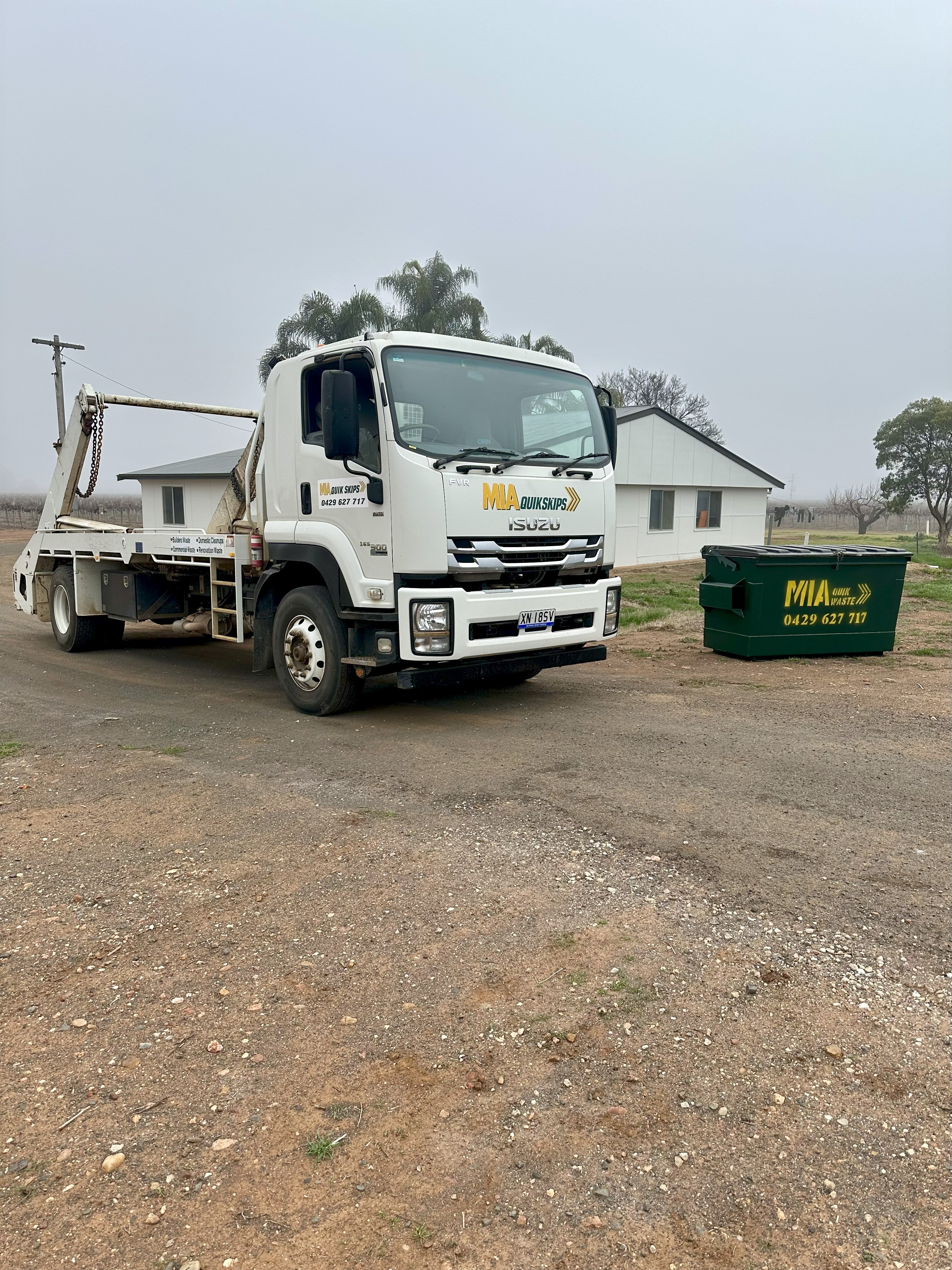 Images MIA Quikskips and MIA Quik Waste