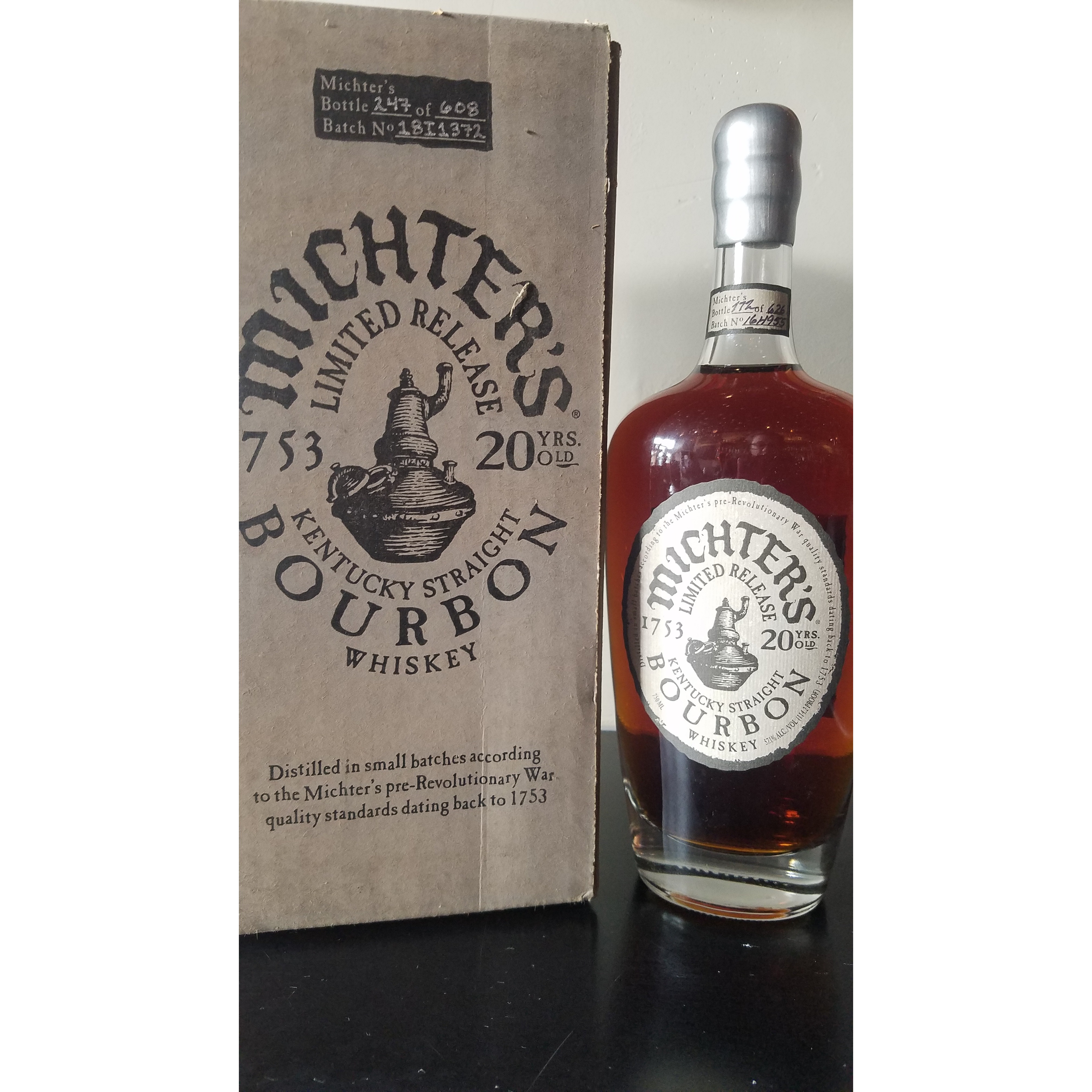 Unicorn alert: Michter's 20yr bourbon