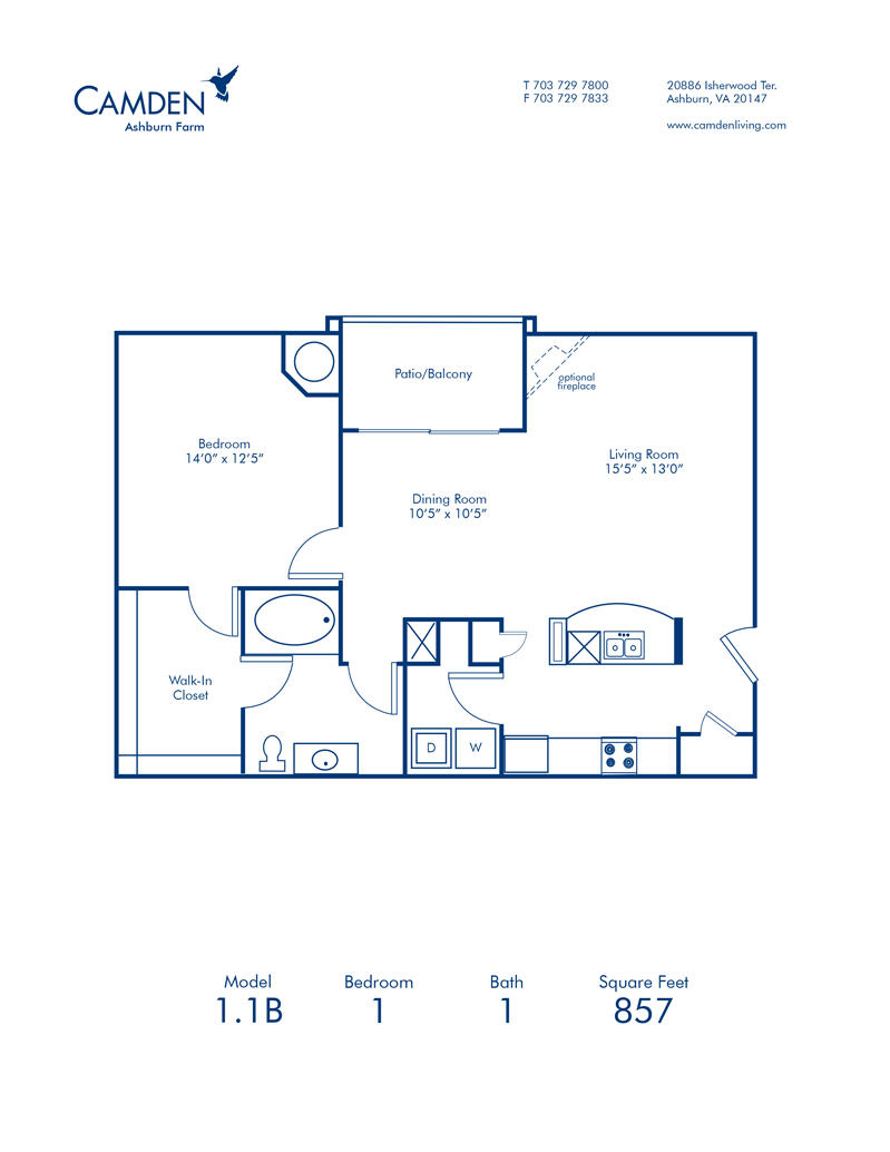 Camden Ashburn Farm Apartments Photo