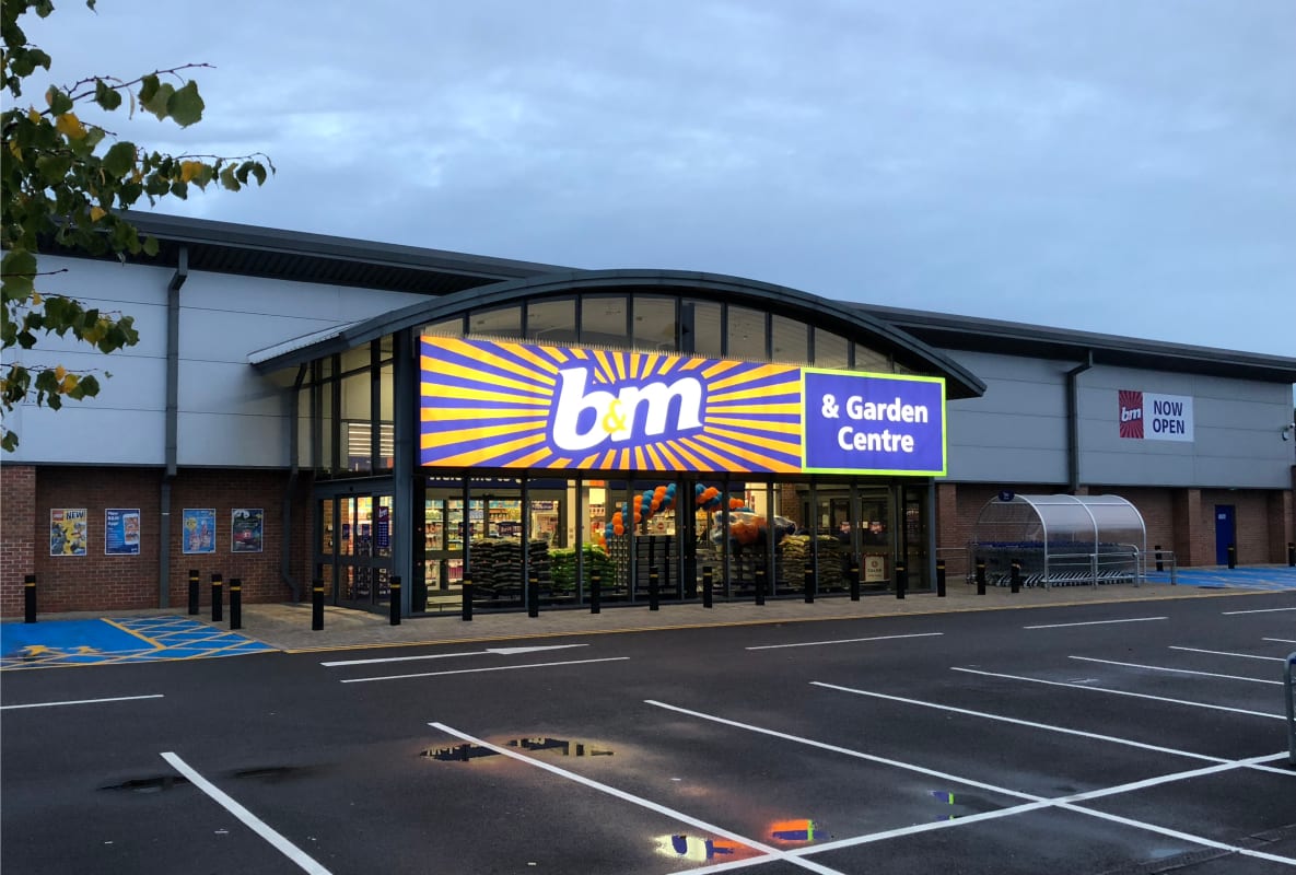 B&M's newest store is now open, located at Waymills Road, Whitchurch, Shropshire.