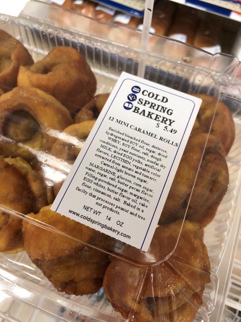 Cold Spring Bakery items for sale