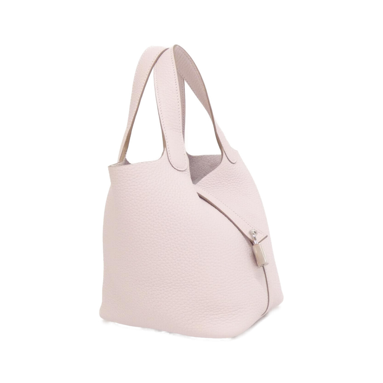 エルメス ピコタン ロック PM 056289CK トリヨンクレマンス MAUVE PALE シルバー金具 W刻印