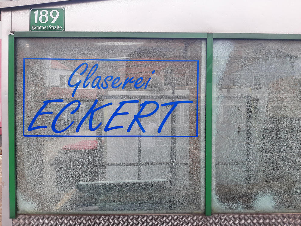 Glaserei Christian Eckert, Kärntner Straße 189 in Graz