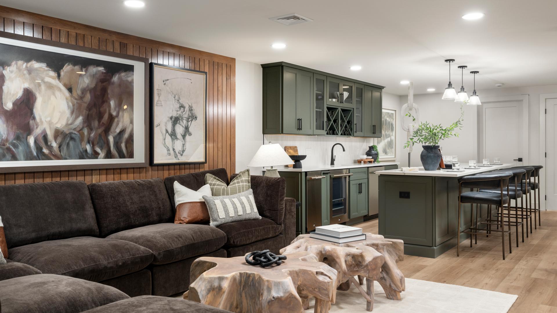 Optional finished basements provide additional living and entertaining space 