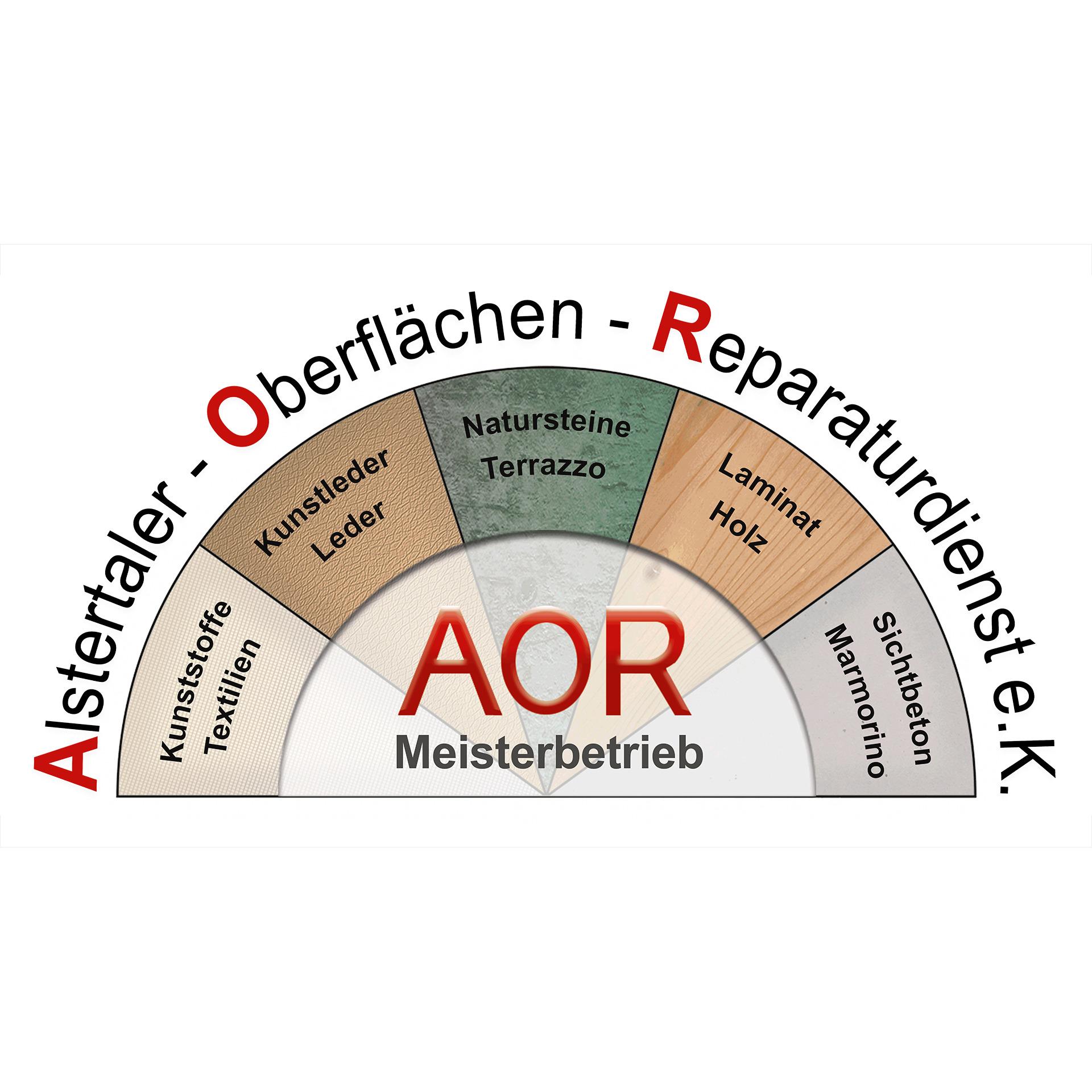 Logo AOR Alstertaler-Oberflächen-Reparaturdienst | Instandsetzung von Schäden an Oberflächen aller Art