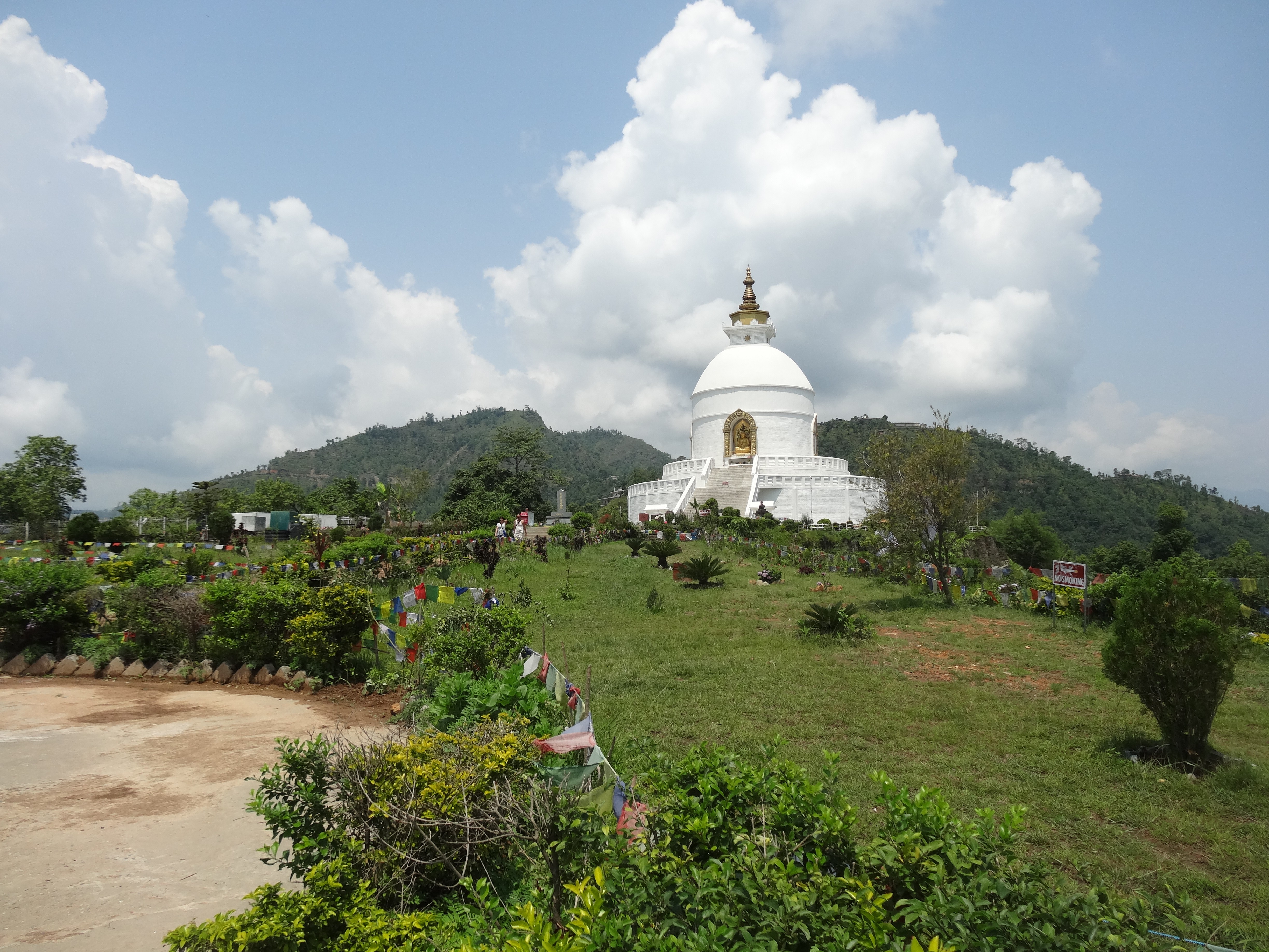 Shanti Stupa, Pokhara, Nepal