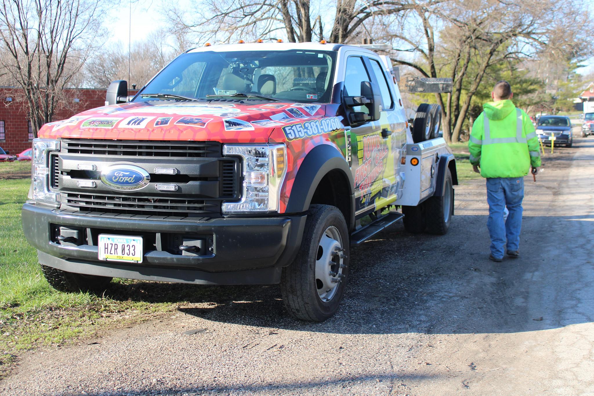 Give us a call for towing!