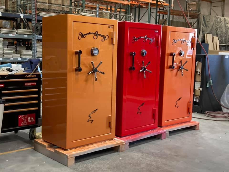 Safes are great for those looking for a higher level of protection from burglars, fires, floods, and more. Store important items like documents, prescriptions, guns, jewelry -- whatever is precious to you! Our selection is huge and has something for everyone. Shop our full inventory of dependable and durable safes online or in person at one of our two showrooms!