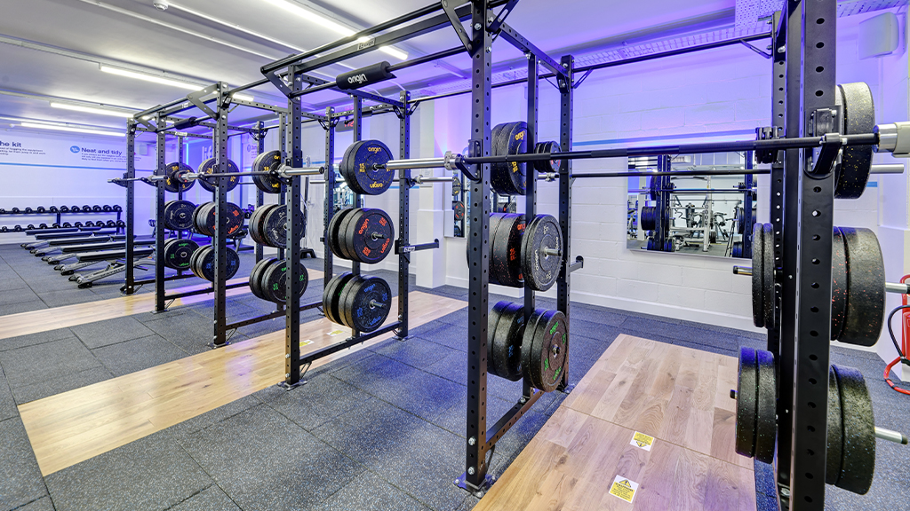 Free Weights Area The Gym Group Orpington Orpington 03003 034800