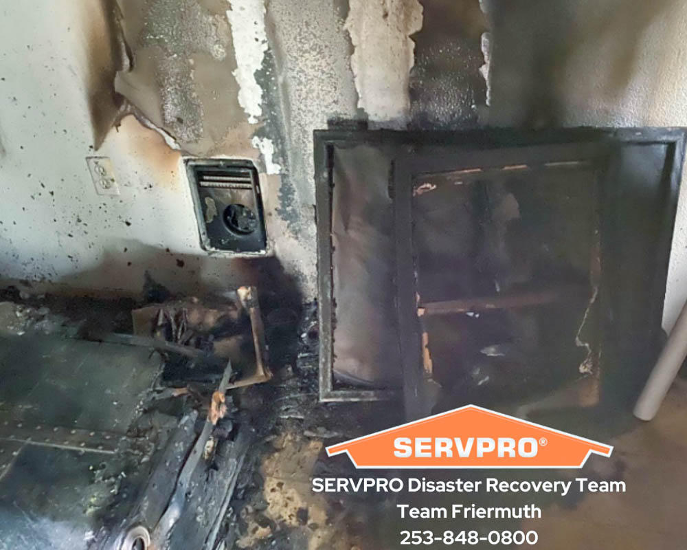 In the event of a fire in the Yelm, WA area, call SERVPRO of Lacey. Our team is available 24/7 to respond to your fire-damaged property and restore it to pre-fire condition.