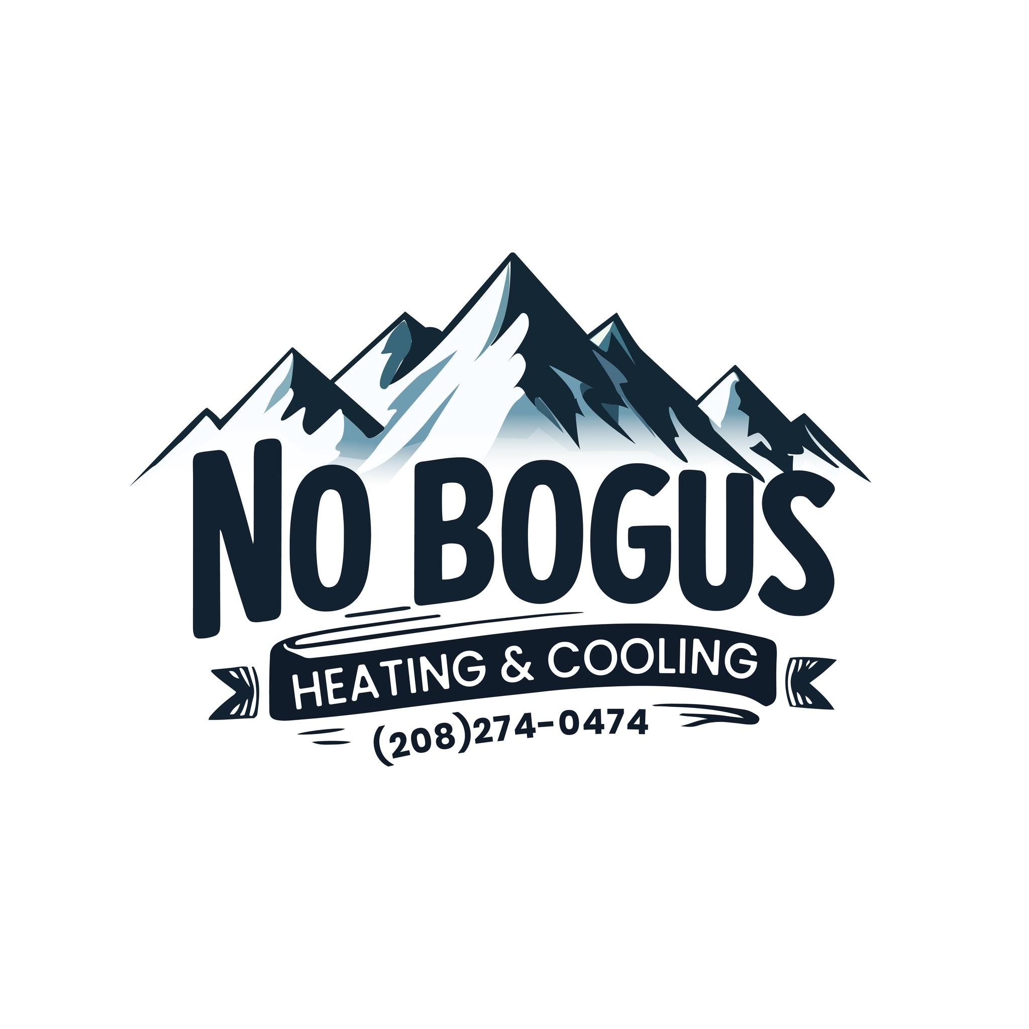 No Bogus Heating And Cooling Logo