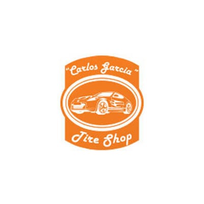 Carlos Garcia Tire Shop Logo