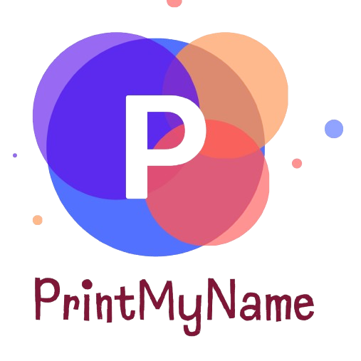 PrintMyName tissus au mètre (détail)