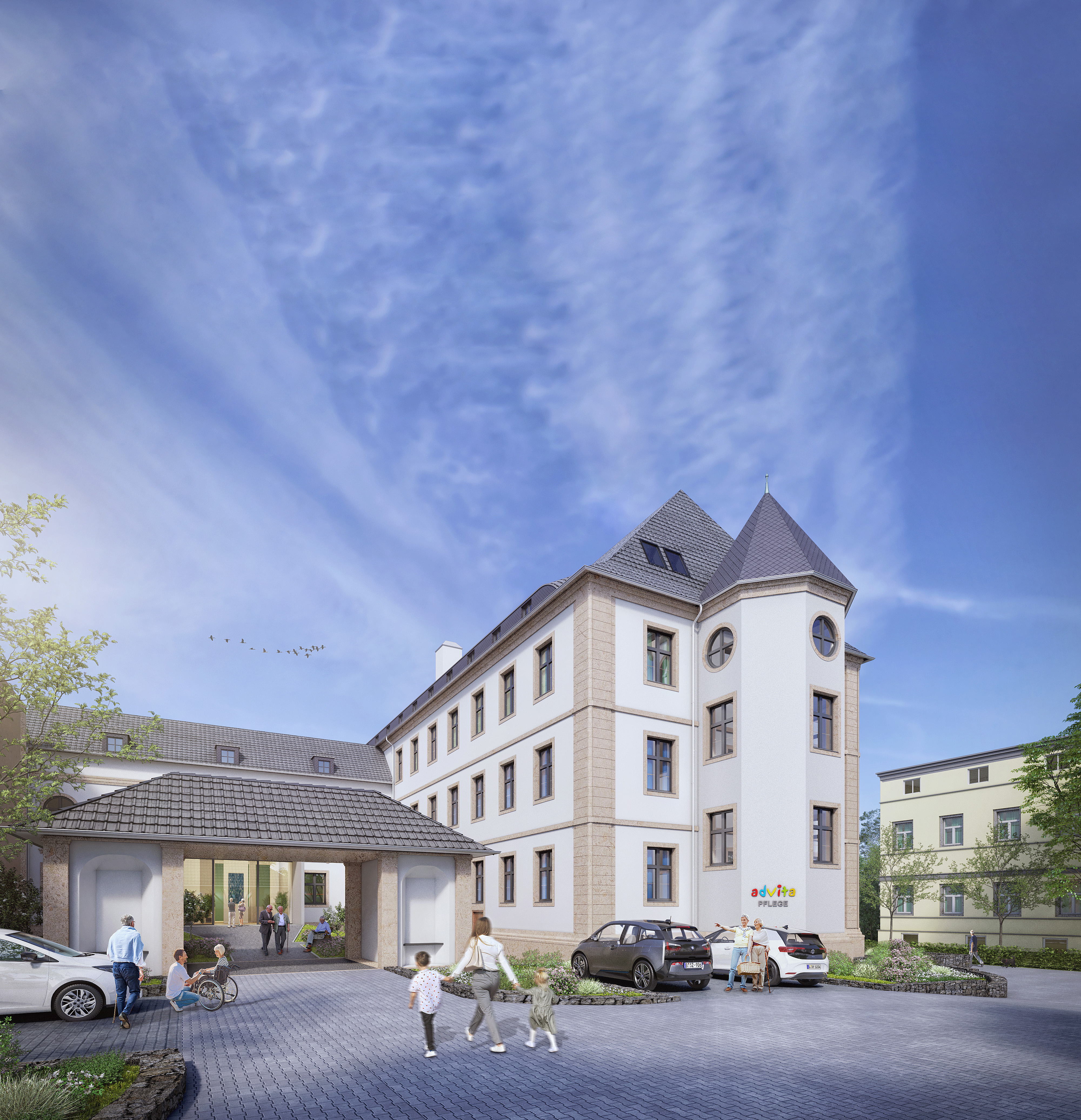 advita Haus Am Schlosspark | Pflegedienst in Gotha | Betreutes Wohnen | Pflege-WG | Tagespflege