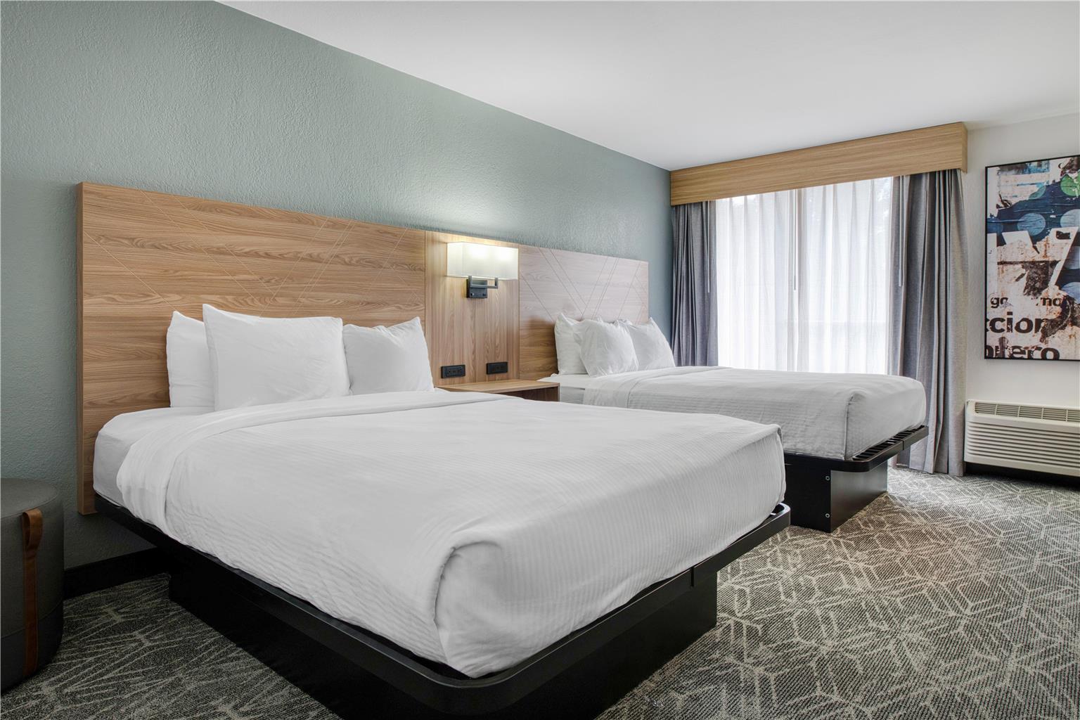 Two Double Beds Accessible
