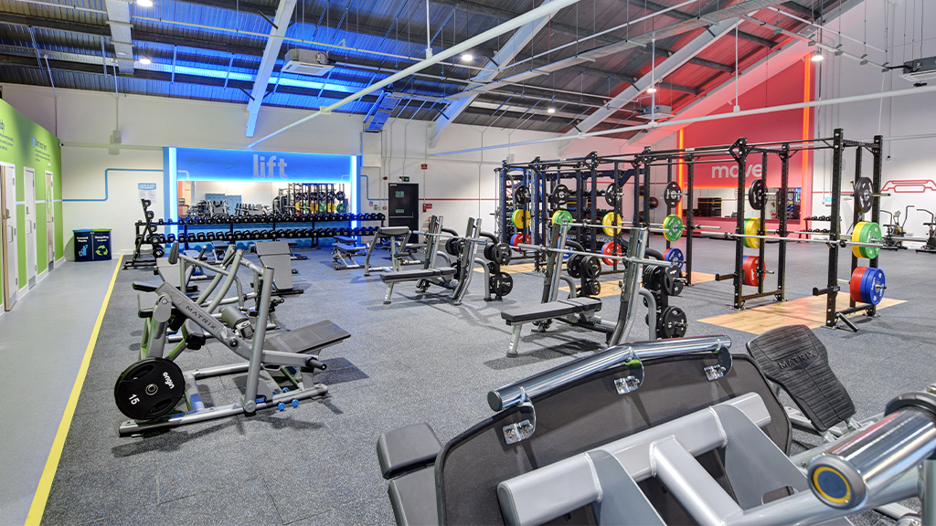 Free Weight Area The Gym Group Hinckley Hinckley 03003 034800