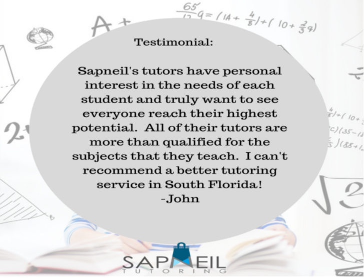 PARENT TESTIMONIAL 