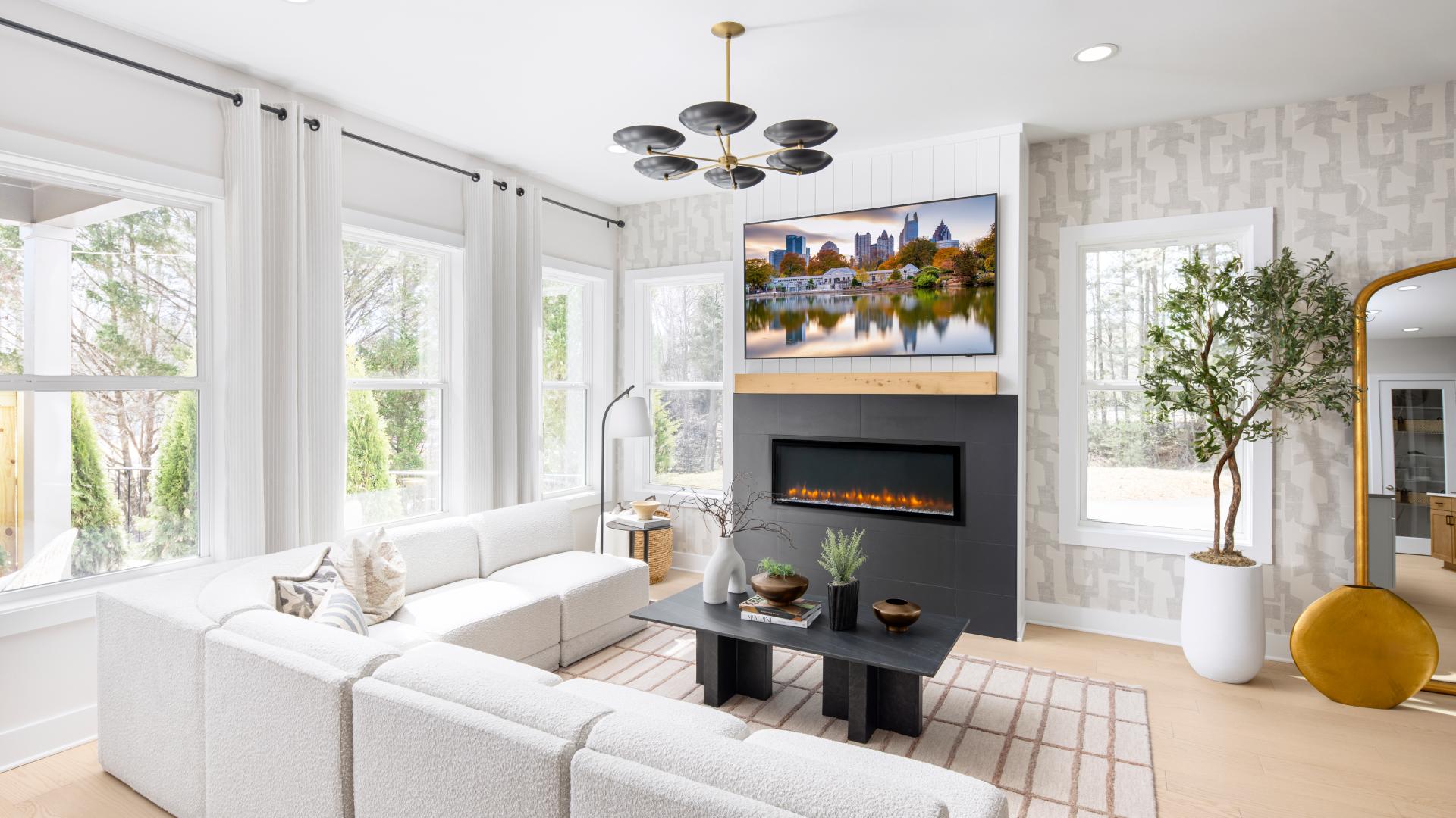 Welcoming great rooms