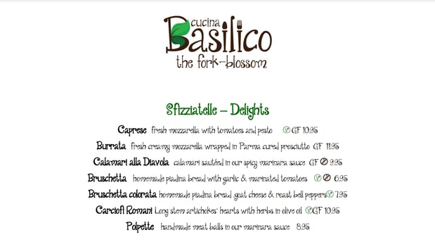 Images Cucina Basilico