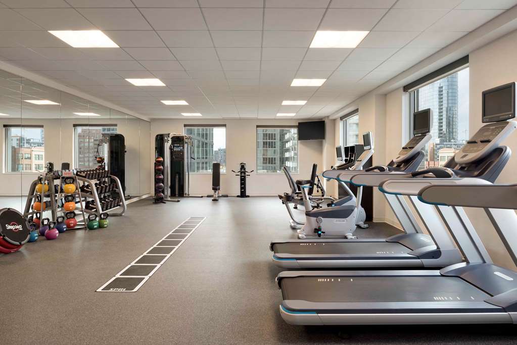 Health club fitness center gym