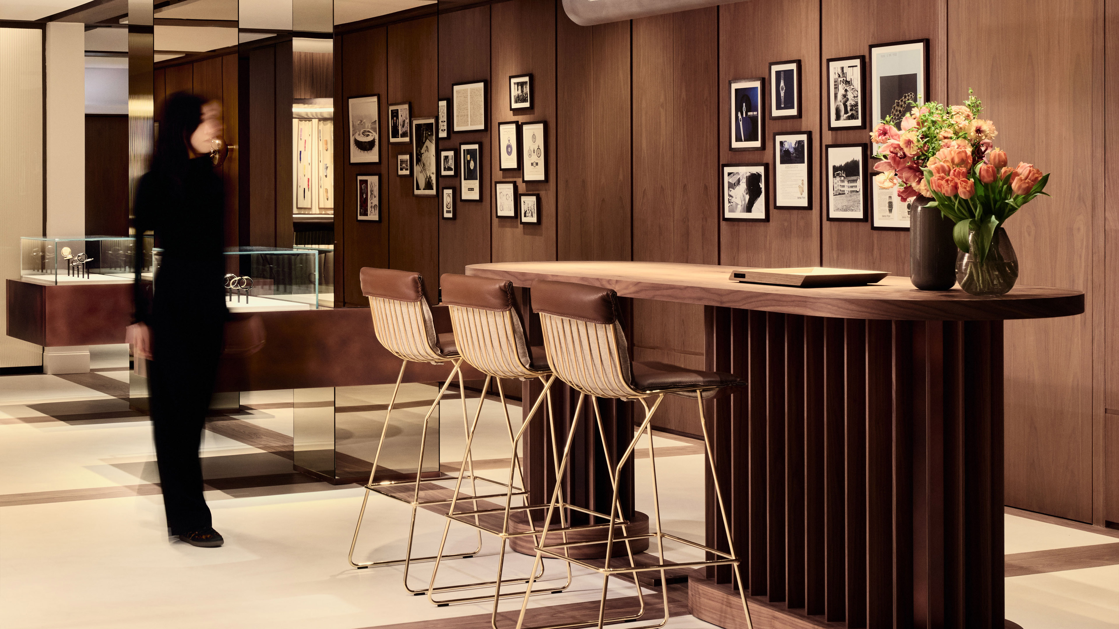 View of a Audemars Piguet boutique.