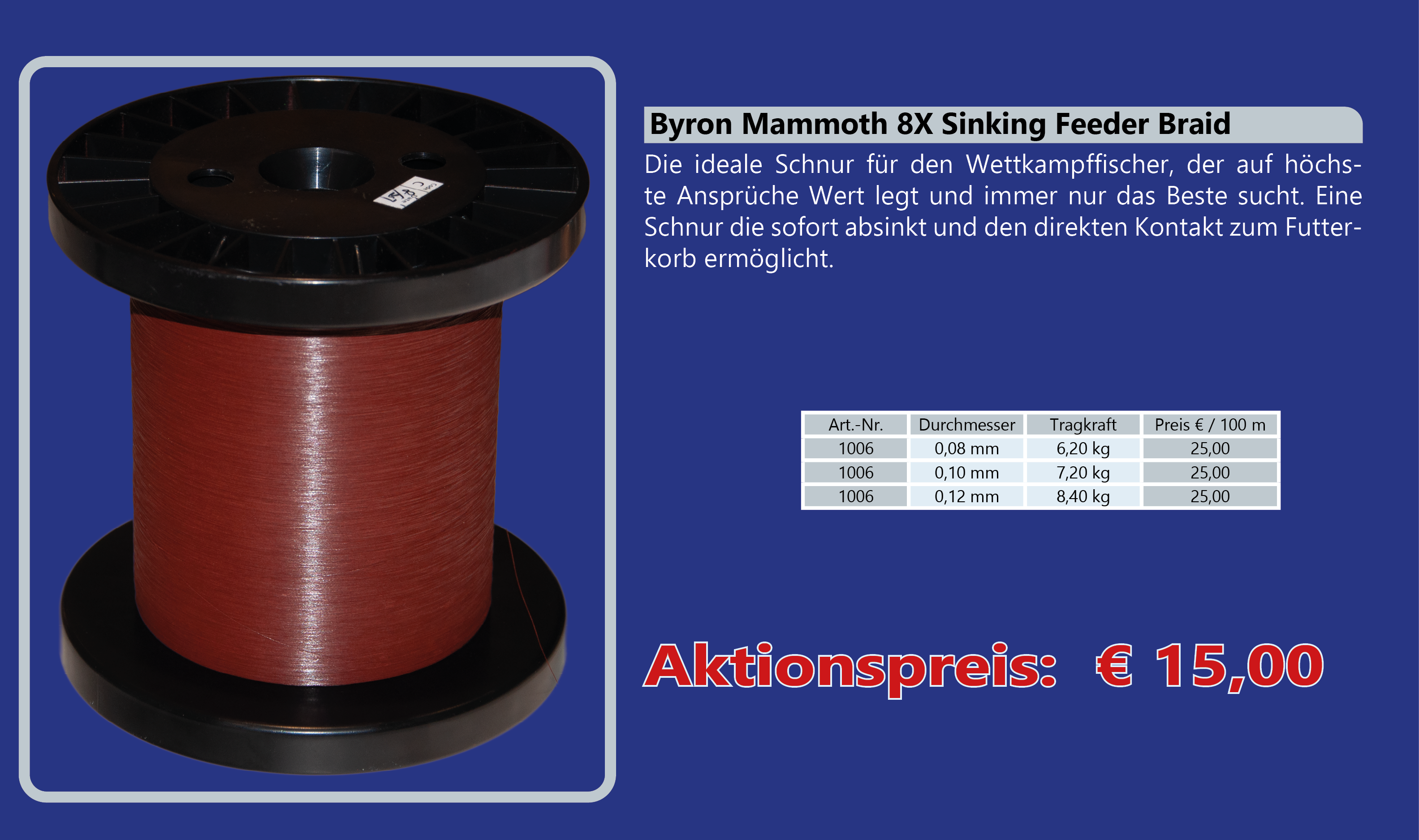 Bild zu Lassen Sie Ihre Spule noch bis Weihnachten füllen und profitieren Sie vom Sonderpreis.