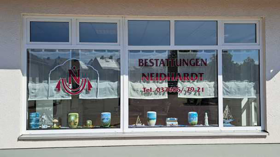 Bestattungsinstitut Neidhardt, Stiftstraße 1B in Hartenstein