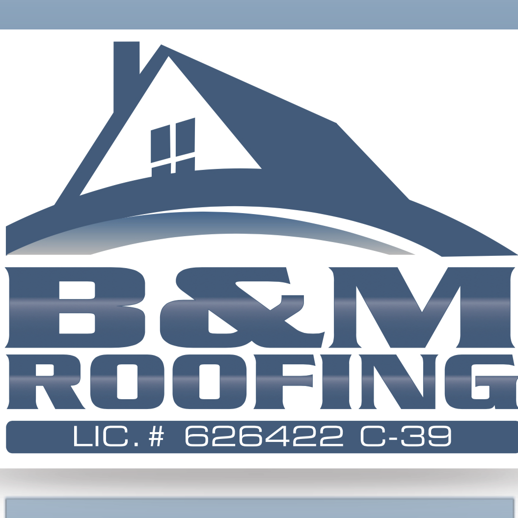 B & M Roofing Logo