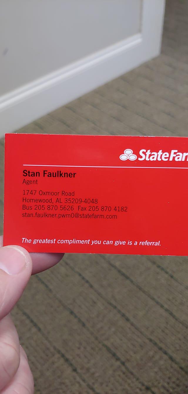 Stan Faulkner - State Farm Insurance Agent