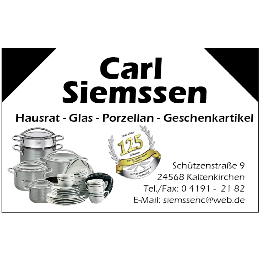 Logo von Carl Siemssen Haushaltswaren