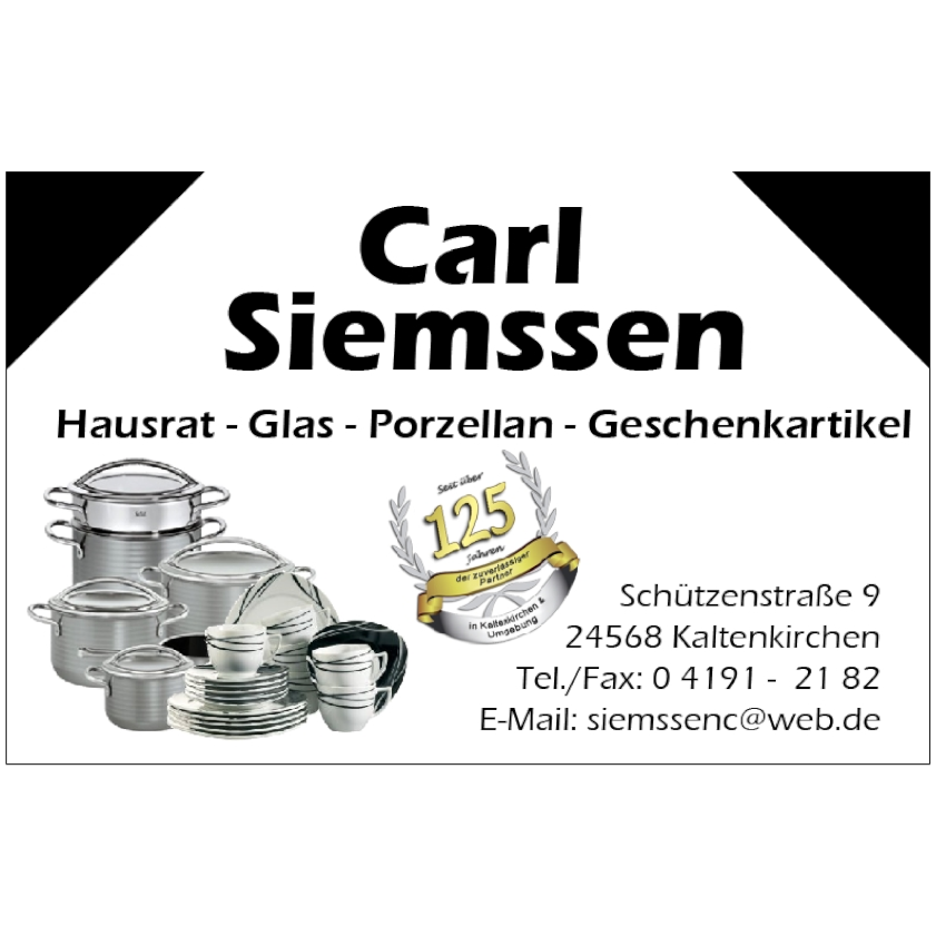 Carl Siemssen Haushaltswaren in Kaltenkirchen in Holstein - Logo