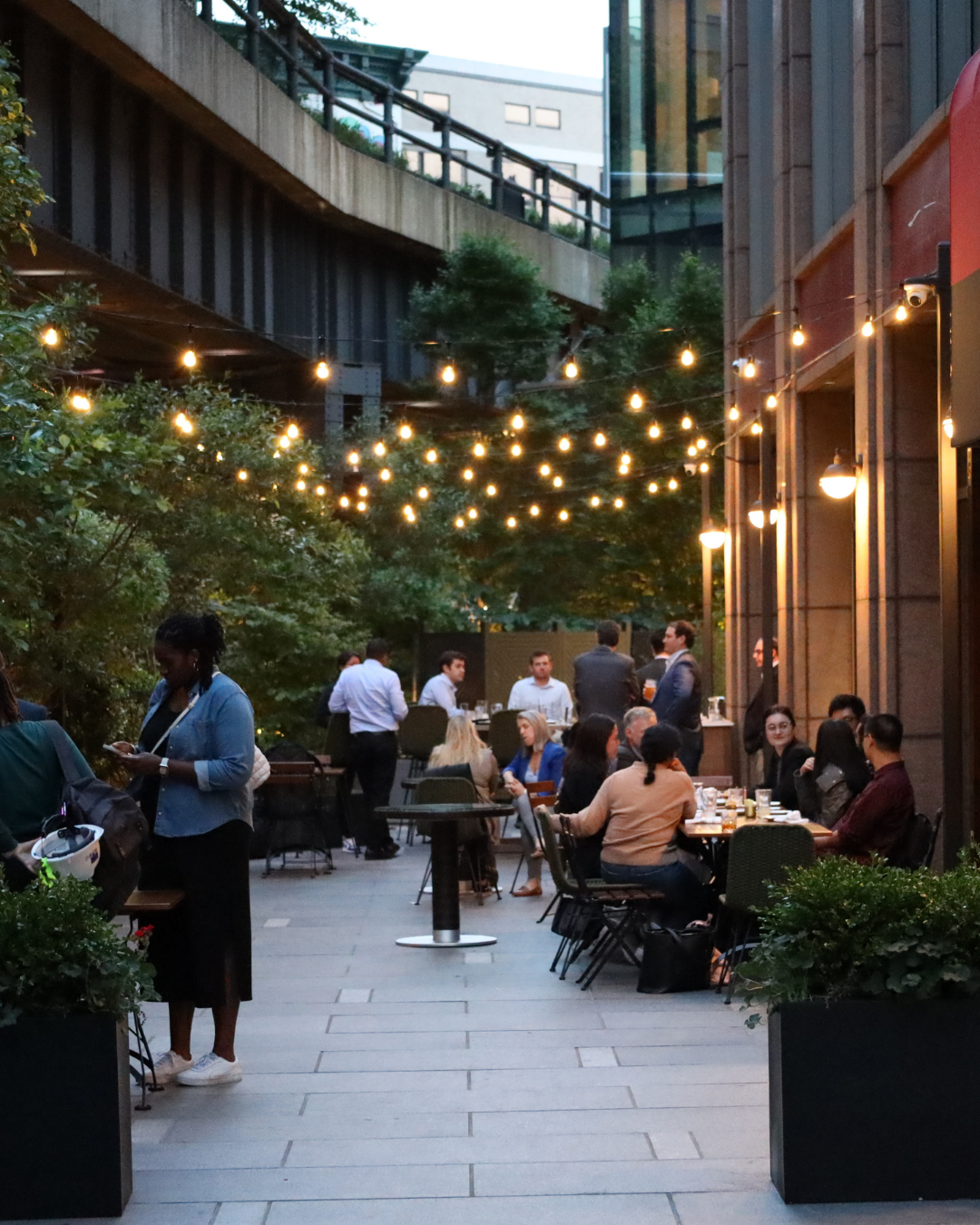 Outside patio at O'Toole's Way.