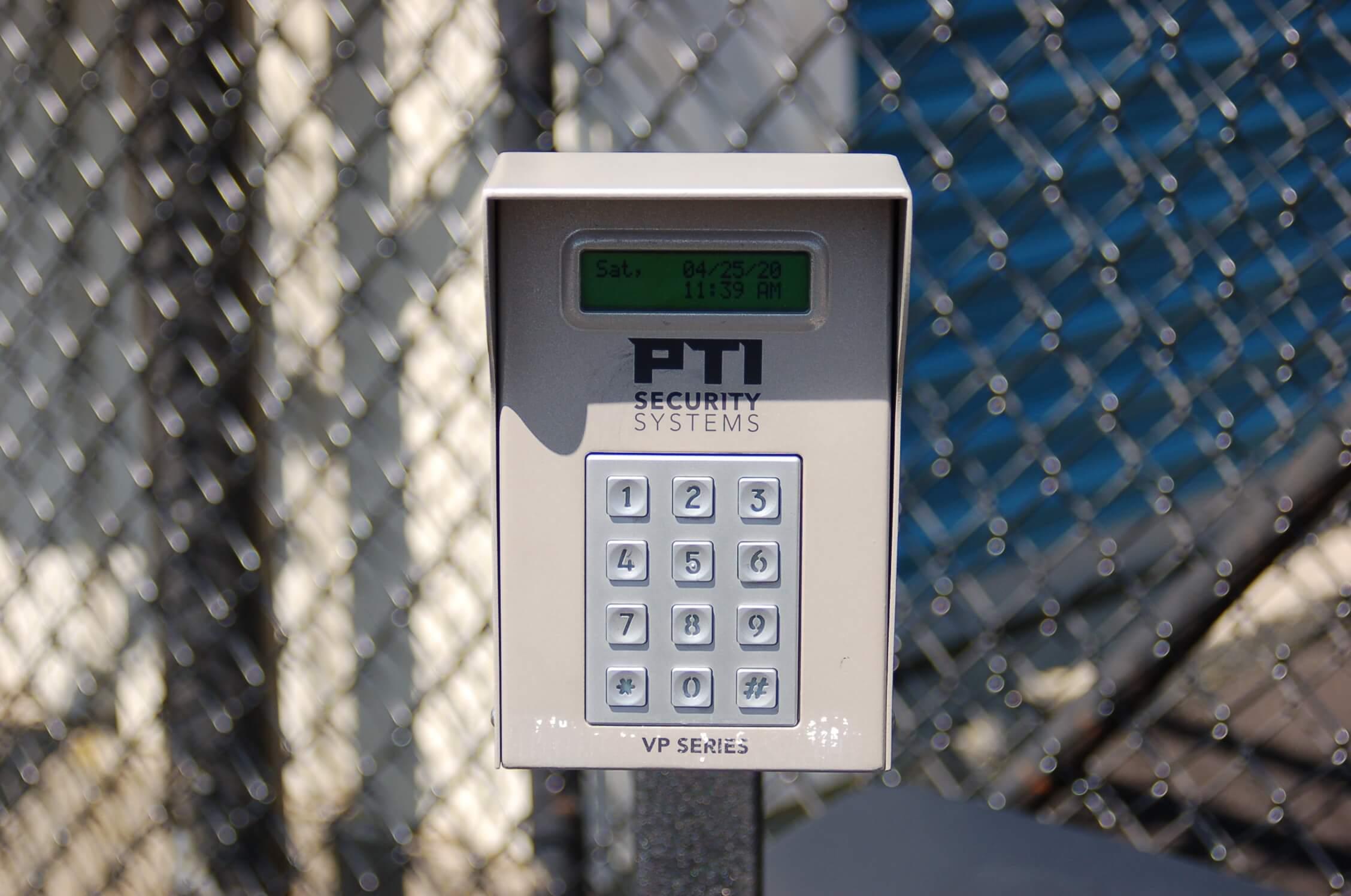 Keep Safe Storage - CT - Keypad at Entrance