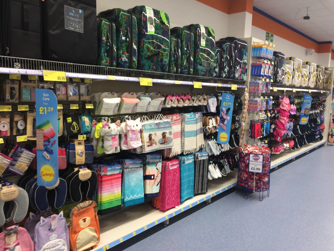 Take a look at B&M's Summer Shop at its brand new store at Western Way Retail Park, Bury St Edmunds.