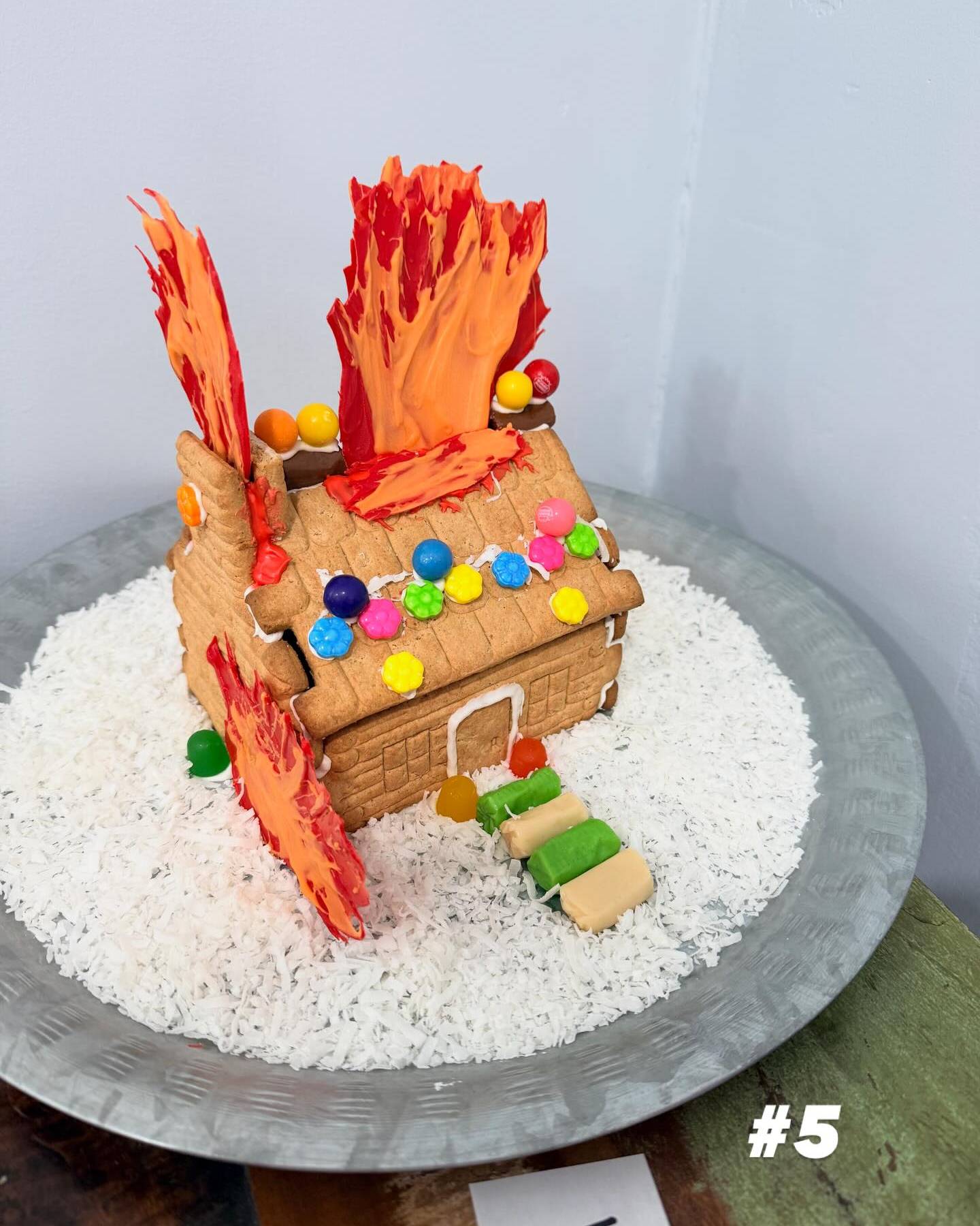 Our team had a great time decorating these for you. Vote in the comments by using the house numbers. We will announce the winner on Thursday. Happy voting.