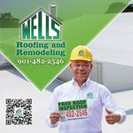 Wells Roofing and Remodeling Logo