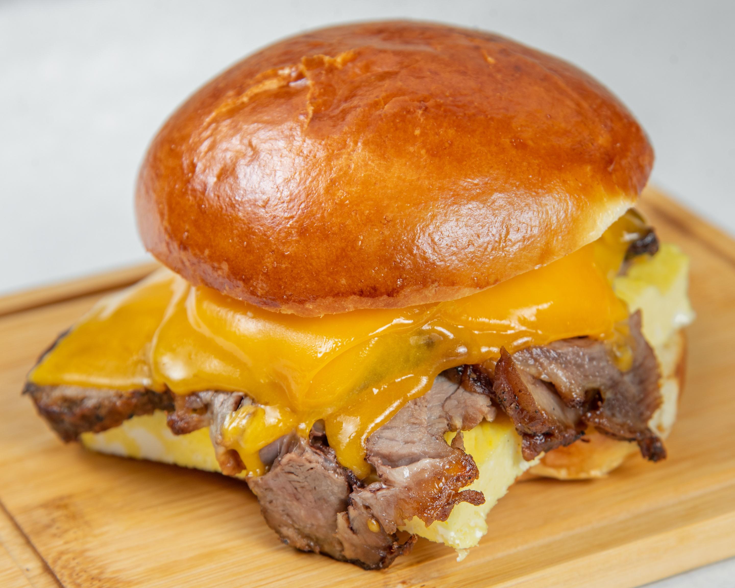 Steak Breakfast Sandwich