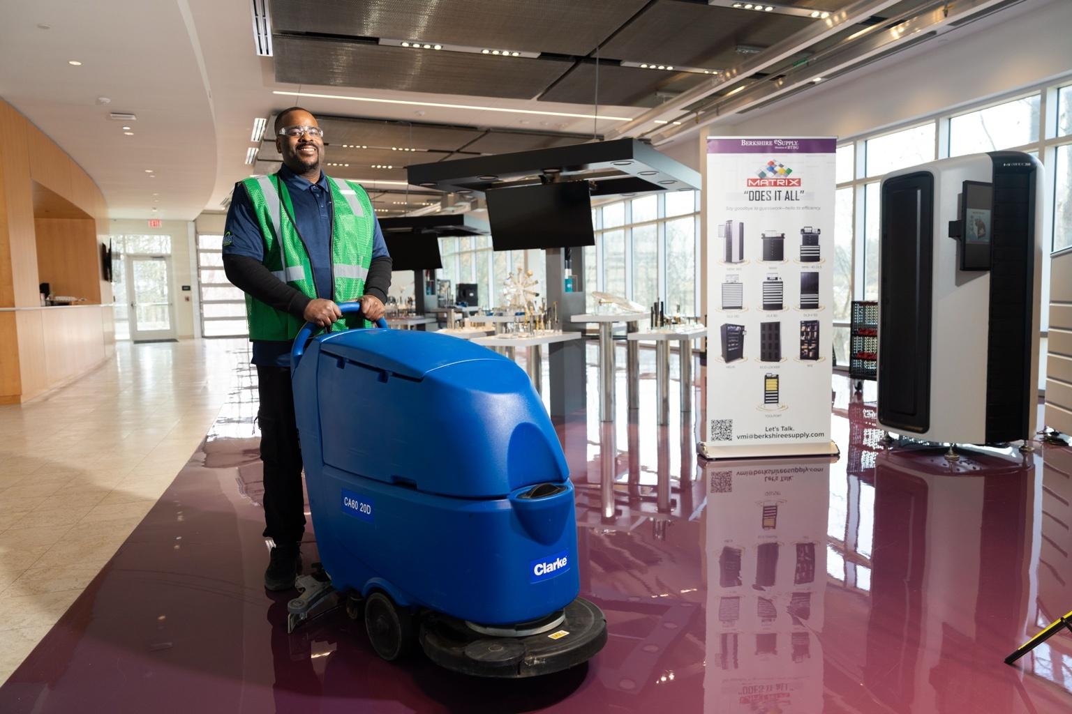 Industrial Floor Cleaning