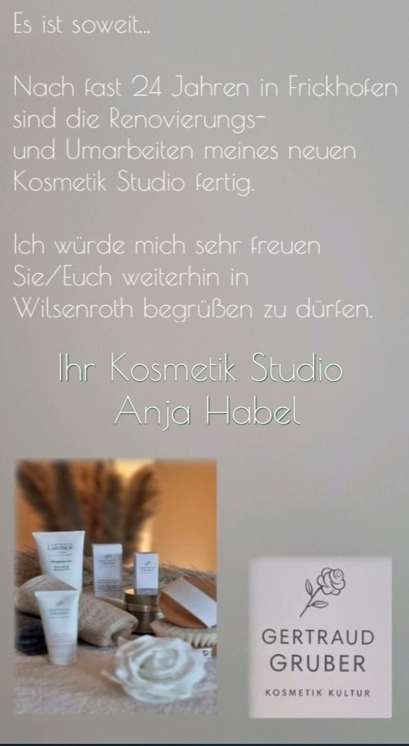 Kosmetik-Studio Anja Habel, Grabenstraße 11 in Dornburg
