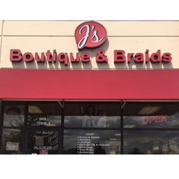JS Boutique and Braids Logo