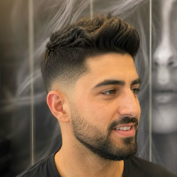 Men's haircuts at Avissa Salon in Ann Arbor are tailored to your hair type, face shape, and personal 