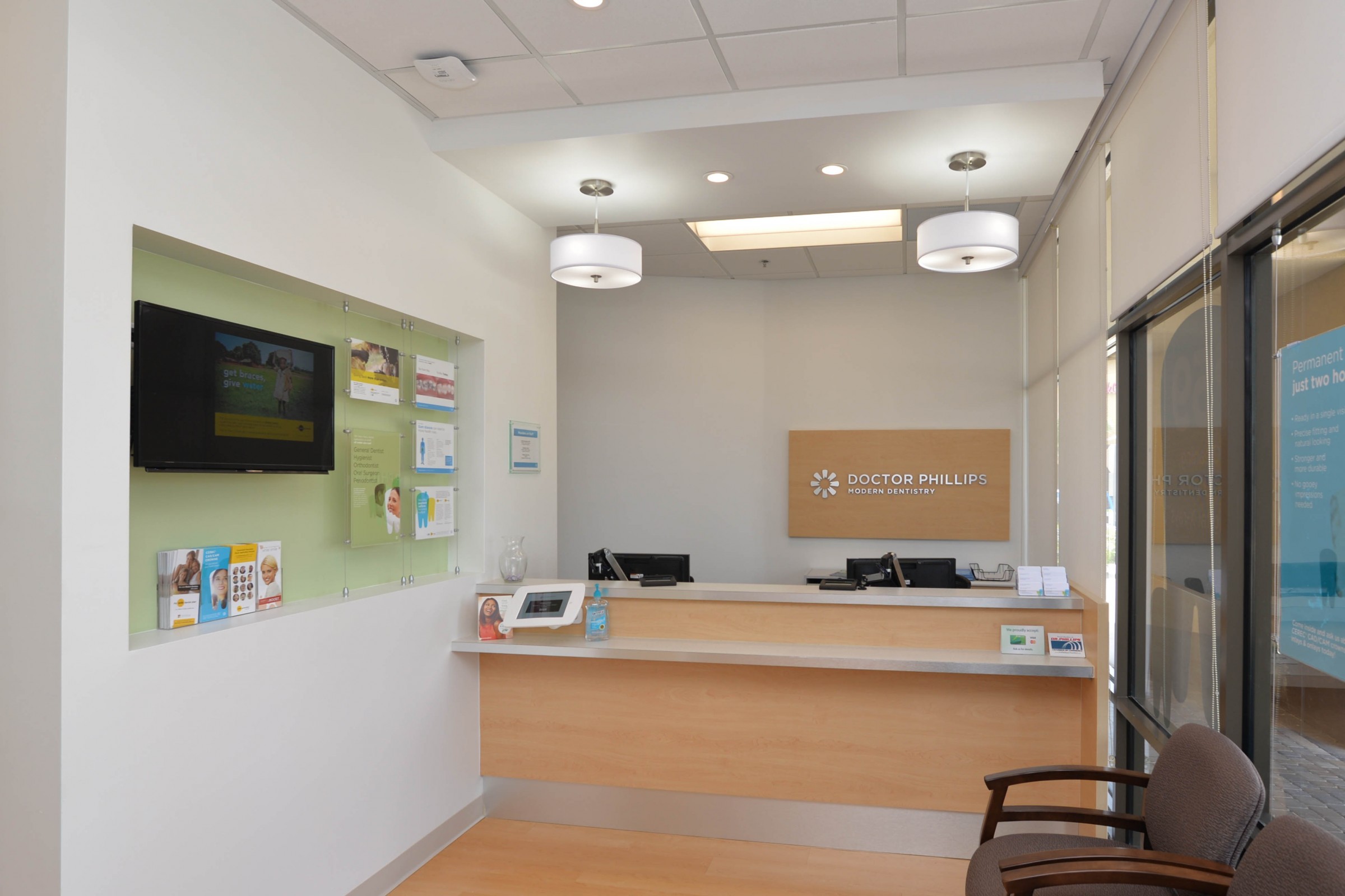 Doctor Phillips Modern Dentistry opened its doors to the Orlando community in July 2016.