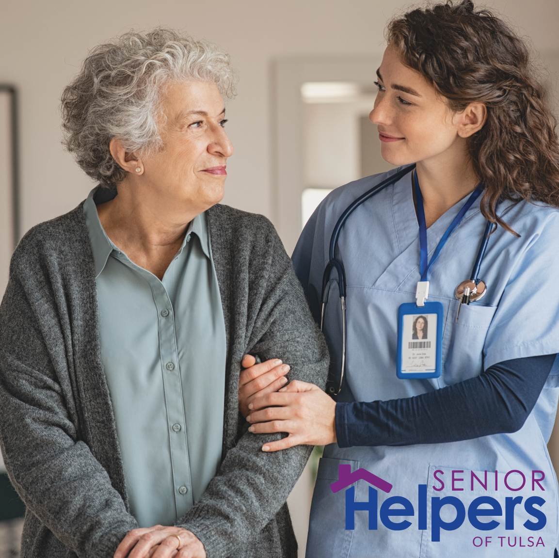 From keeping your loved one company to ensuring there is someone around to help take a loved one to the doctor when you can't be there, there are many benefits to choosing in-home senior care with Senior Helpers.