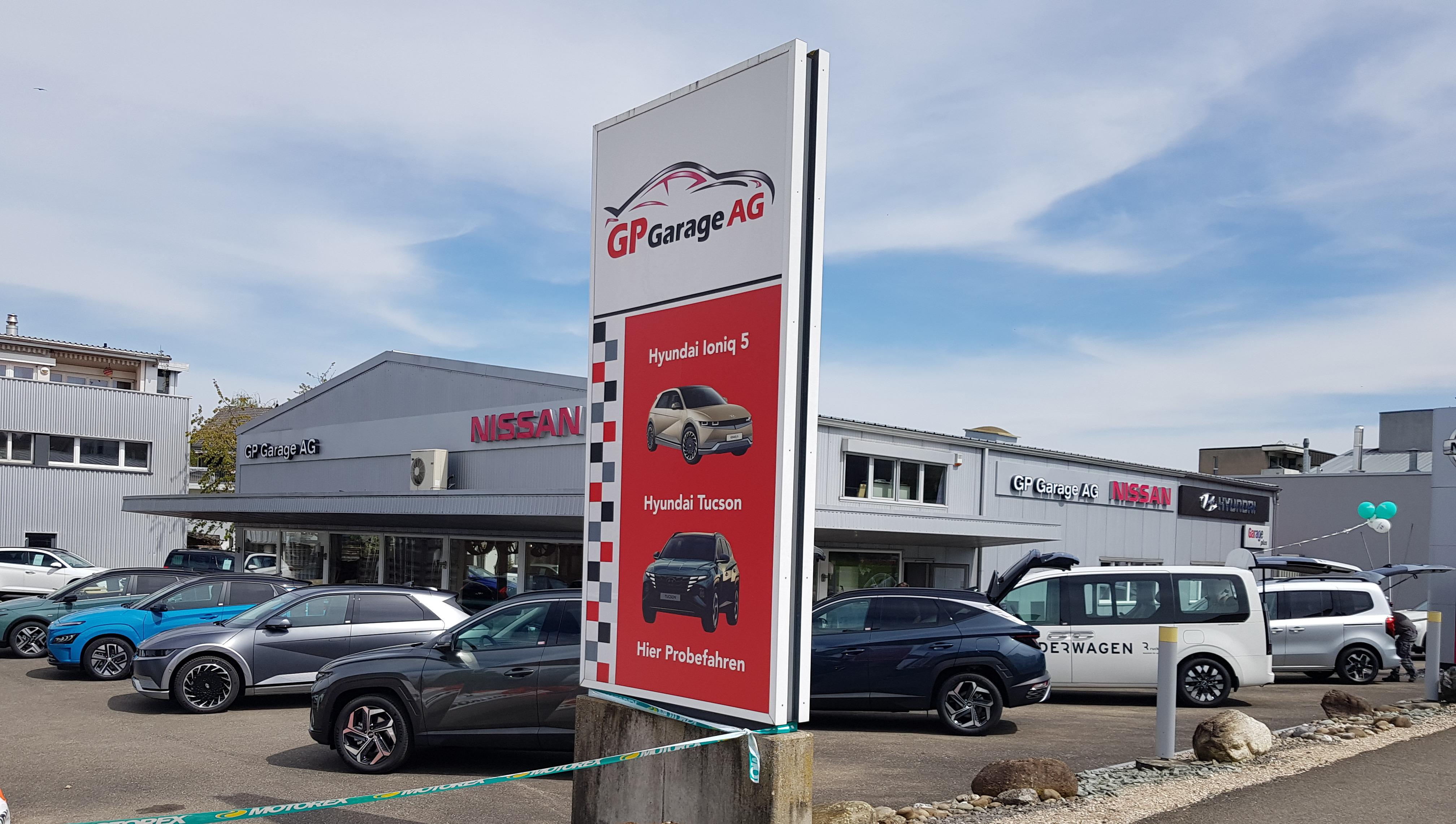 GP Garage AG- HYUNDAI und NISSAN, Brunnenwiesenstrasse 6 in Niederglatt